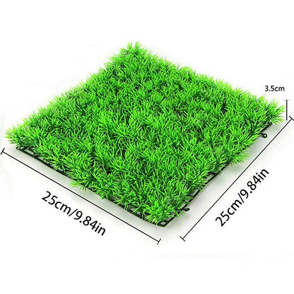 Aquarium Ornament Artificial Grass Simulation Lawn Fish Tank Landscape Fake Moss