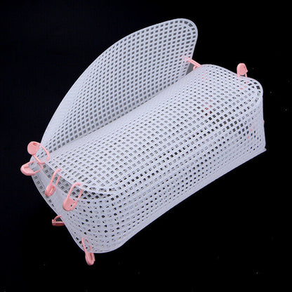 Knitting & Weaving Plastic Mesh Sheet Chenille DIY Bag Accessories Knit Helper~