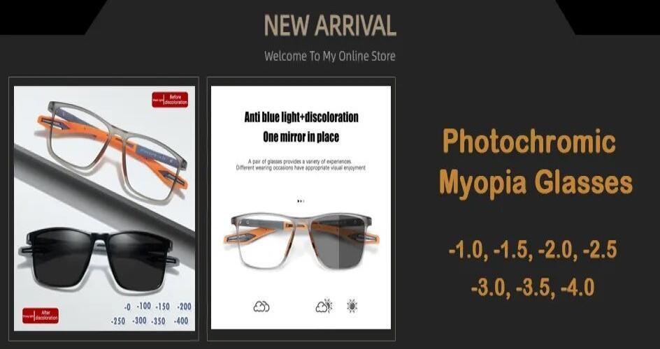 Men TR90 Anti-blue Light Square Reading Glasses Sport Lightweight Glasses New
