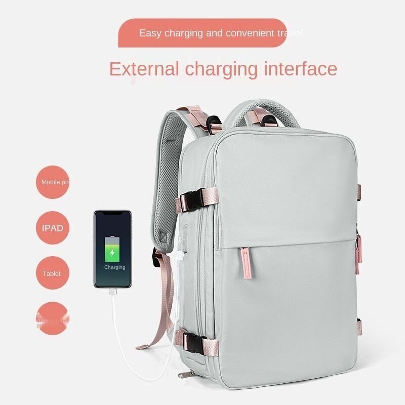 Backpack Shoulder Bags Women Shoes Pocket Laptop Backpack Rucksack