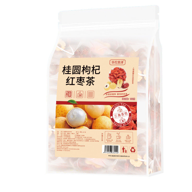 Cinnamon Wolfberry Red Dates Tea 25 Bags / Bag 150g Triangle Bag Tea Bag