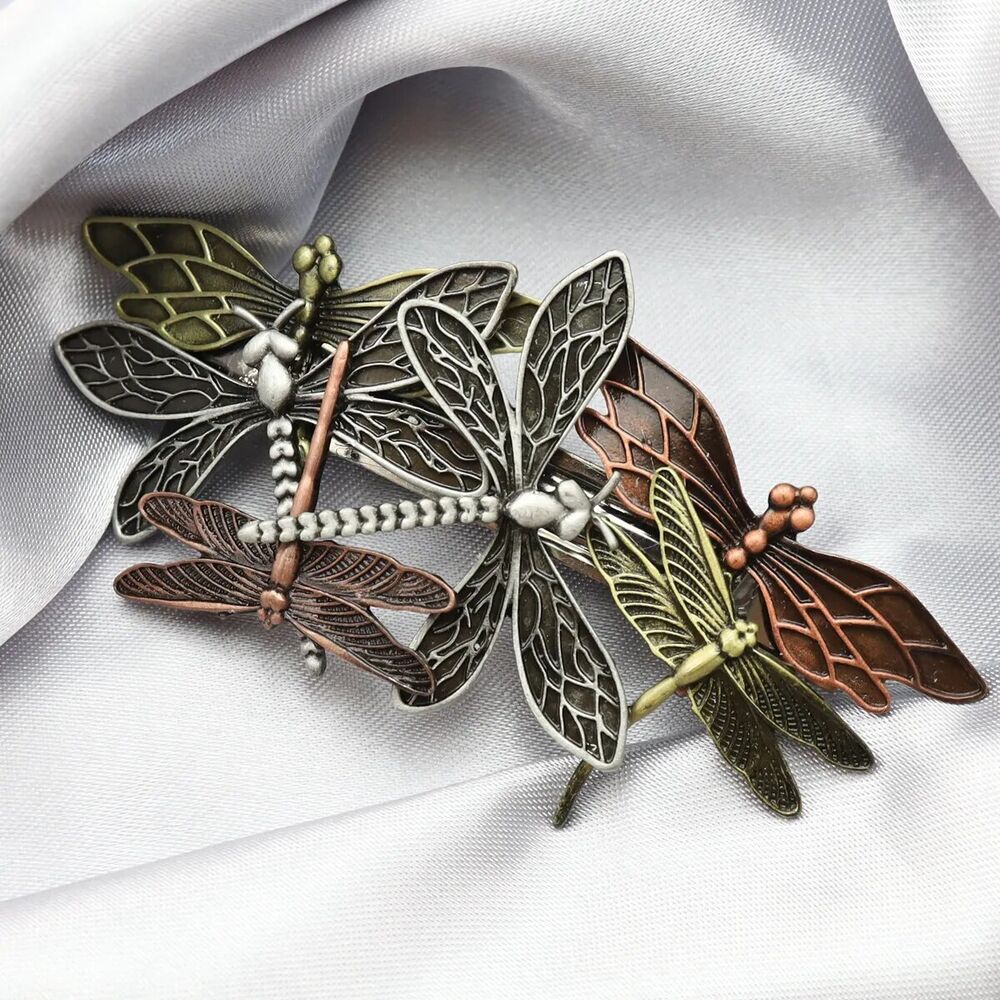 Numeral Hairpin Retro Punk Vintage Barrette Statement Jewelry Hair Accessories