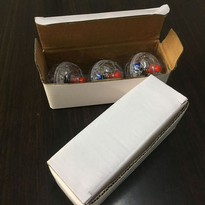 3Pcs Ghost Hunting Motion Light Up Balls Flash Paranormal Equipment Pet Toy