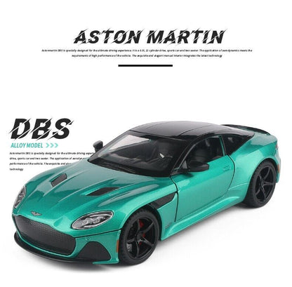 1:24 Aston Martin DBS Superleggera Diecast Model Vehicle Toy Car New Gift Kids