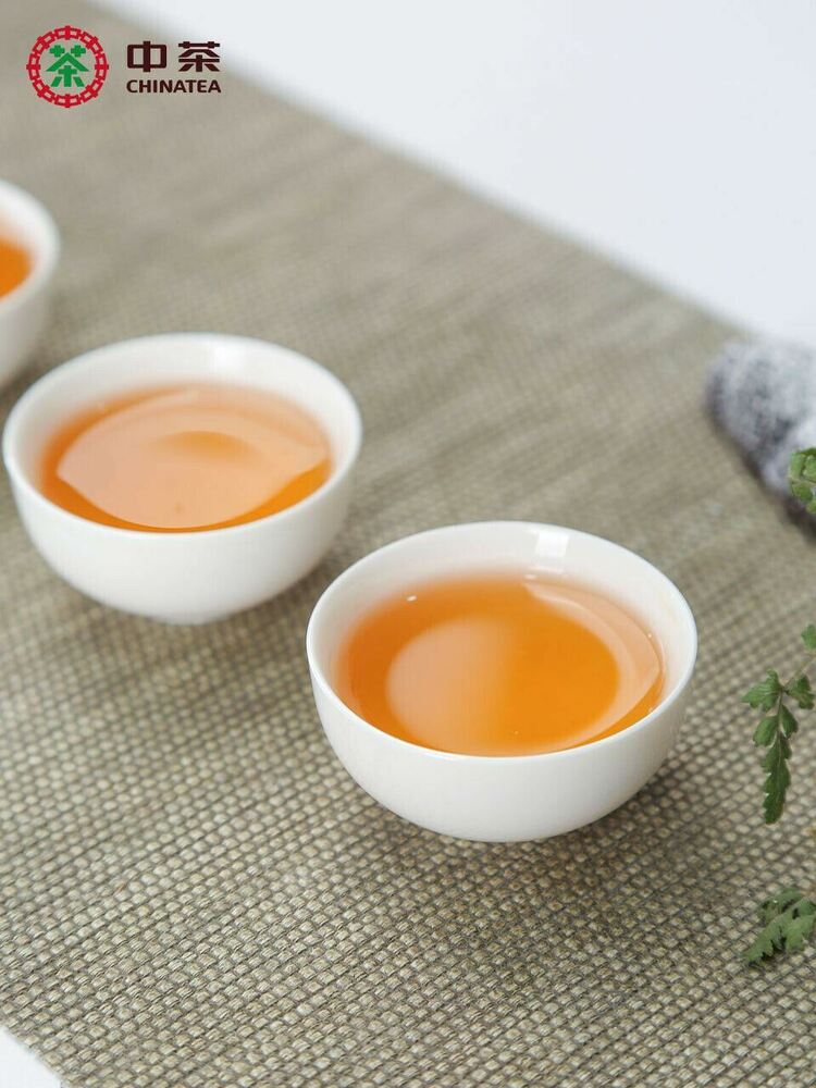 中茶 金花醇叶760g Chinese Tea Zhongcha Pu'er Tea 湖南安化黑茶正宗金花茯砖茶 金花茂盛 Brick Tea