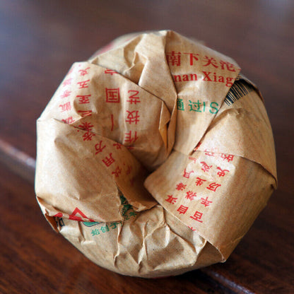500g Aged Puer Tea Cha Pu'er Puerh Tea Tuocha Yunnan Xiaguan JiaJi Tuo Cha100g*5