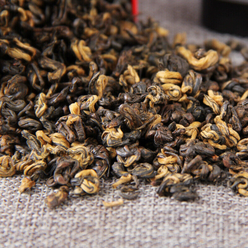 Yunnan Dianhong Tea Kungfu Black Tea One Bud One Leaf Loose Leaf Tea 2.8oz