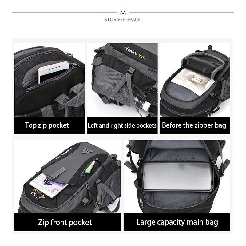 Mountaineering Backpack Men Riding Sport Bags Outdoor Backpacks Hiking Bag Men