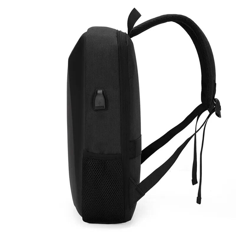 Black PC Hard Shell Bag Commuting Business Backpack Men's Backpack Computer Bag