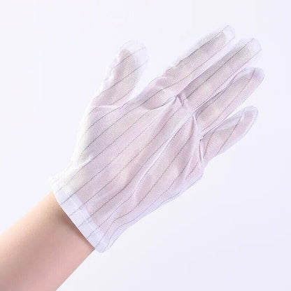 Watch Repair Tool Multifunctional Anti-Static Dust-Free Gloves Work Mittens 21cm