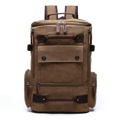 Men's Backpack Canvas Backpack School Bag Travel Bags Backpack Backpack Bag