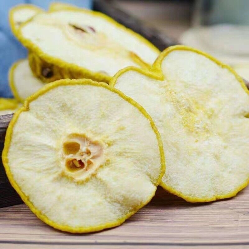 Snow Pear Slices Dried Snow Pear Cold Brew Tea Fruit Slices Fruit Tea