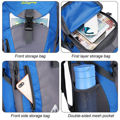 Men Backpack Travel Pack Sports Bag Pack Hiking Climbing Camping Backpack