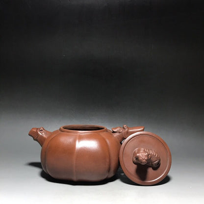 vintage chinese yixing purple clay teapot zisha ceremony teaware collection rare