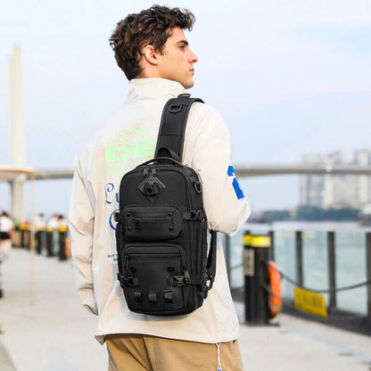 Men Chest Bag Outdoor Tactical Messenger Bag Men's Sports Men Bag Messenger Bag