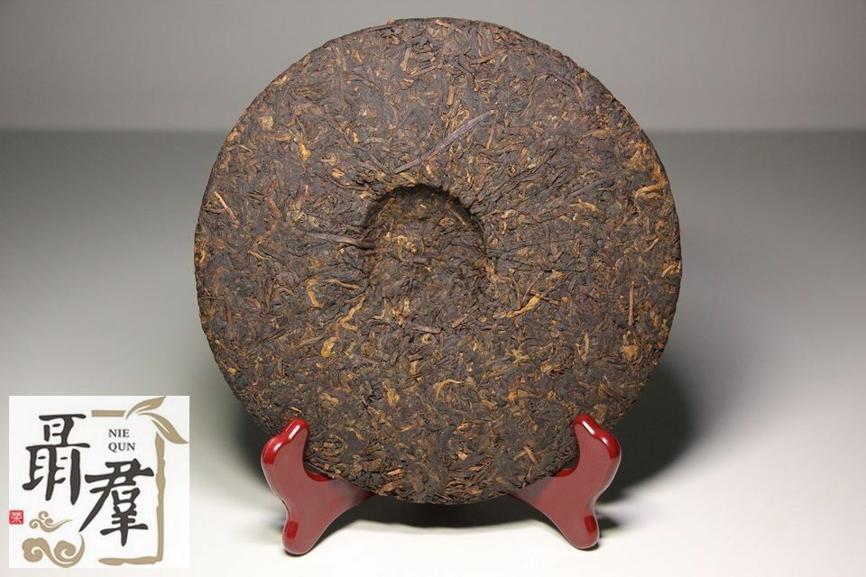 Puwen puer tea shu black pu er 2015 Peacock Town ripe puerth 400g