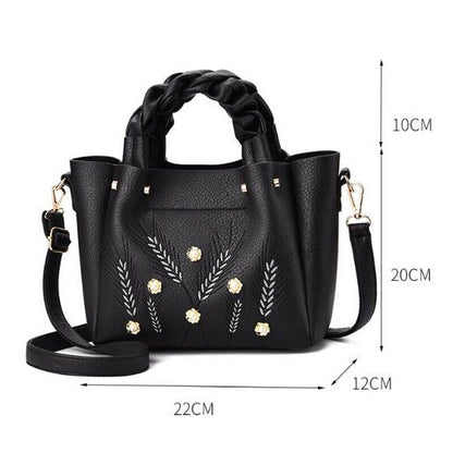 Womens Ladies Casual Handbag Crossbody Purse Satcher Rucksack Messenger Bag Tote