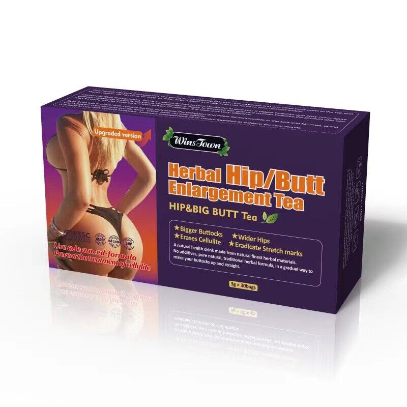 Natural Herbal Hip big Butt Enlargement Tea Bigger Buttocks Wider 2boxes