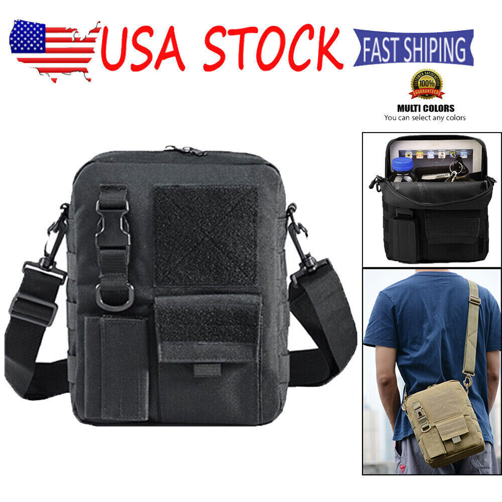Men's Cross-Body Bag Anti-theft Shoulder Bag Waterproof Sling Pack for Outdoor