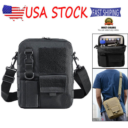 Men's Cross-Body Bag Anti-theft Shoulder Bag Waterproof Sling Pack for Outdoor