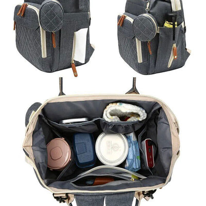 USB Mummy Bag Baby Care Mom Backpack Mummy Maternity Bag Baby Pregnant Bag