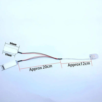 Flexible Bendable DIYLED Eye Light For Helmet Mask Eye Light Cosplay Accessories