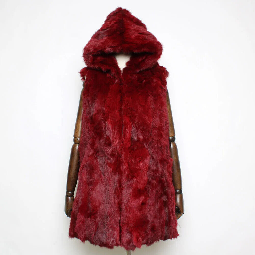 Women Winter Coat 100% Coat Long Style Sleeveless Jacket