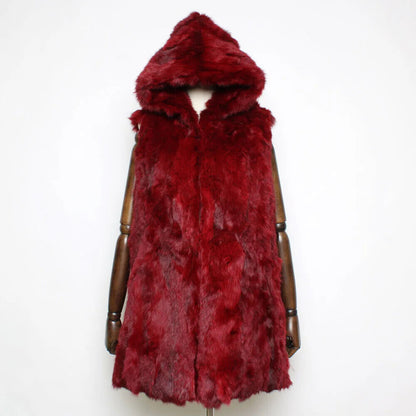 Women Winter Coat 100% Coat Long Style Sleeveless Jacket
