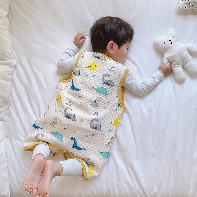 Baby Vest Sleeping Bag Children Jumpsuit Pajamas Newborn Sleeping Bag Snap