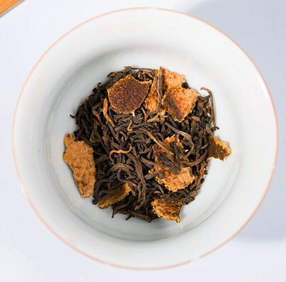 Xinhui Aged Chenpi Orange Pu'er Yunnan Pu-erh Tea Stuffed Tangerine Ripe tea