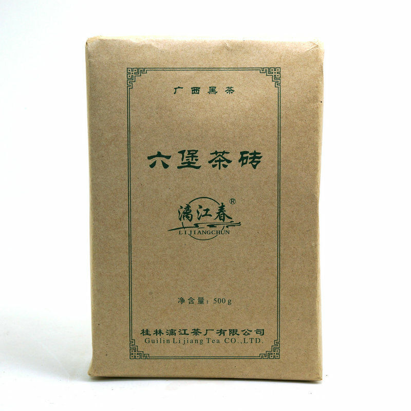 500g Original Liu Pao Rice Tea Brick Guangxi Aged Liubao Tea Black Tea Dark Tea