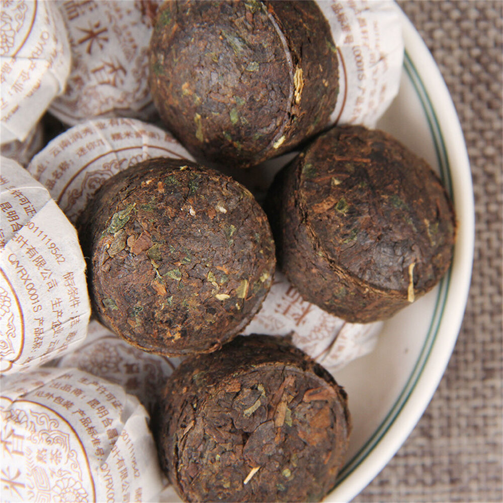 100g Premium Organic Yunnan Puerh Tea Glutinous Flavor Puer Tuo Cha Black Tea
