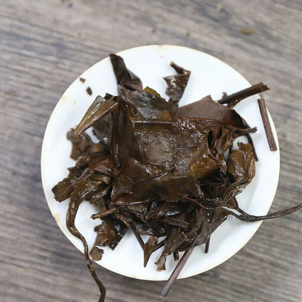 Chinese Tea 2015 Ancient Tree Shou Mei White Tea Bai Cha Tea Leaf Cake 340g
