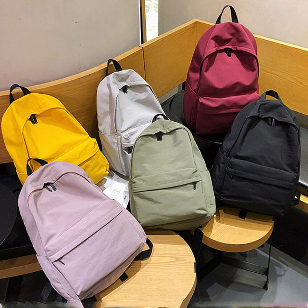 Large Capacity School Bag Backpack Shoulder Bag Nylon Schoolbag Travel Backpacks