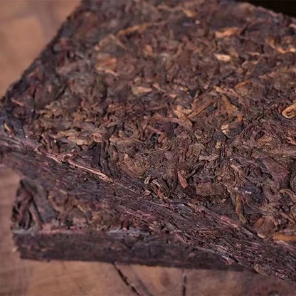 Mansong Puerh Ripper Tea Premuim Big Leaf Pu'er Tea 250g Boiled Pu-erhTea Brick-