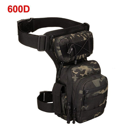 Men Leg Bag Waist Bag Utility Belt Pack Hiking Male Hip Bags Tactical Waist Bag