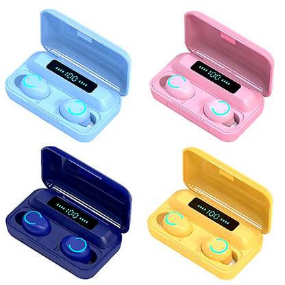 TWS Bluetooth Earbuds Wireless Earphones Waterproof Headset for Smart Phone Cell