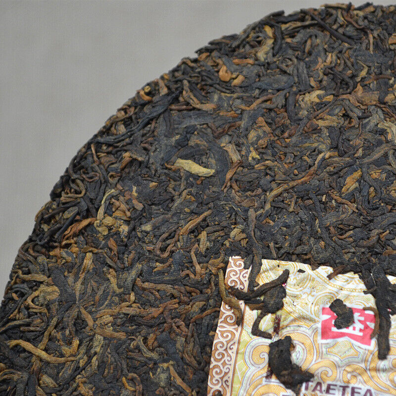 TAETEA 0532 * Yunnan Dayi Ripe Pu'er Tea Cake 357g High Grade 1601 Batch