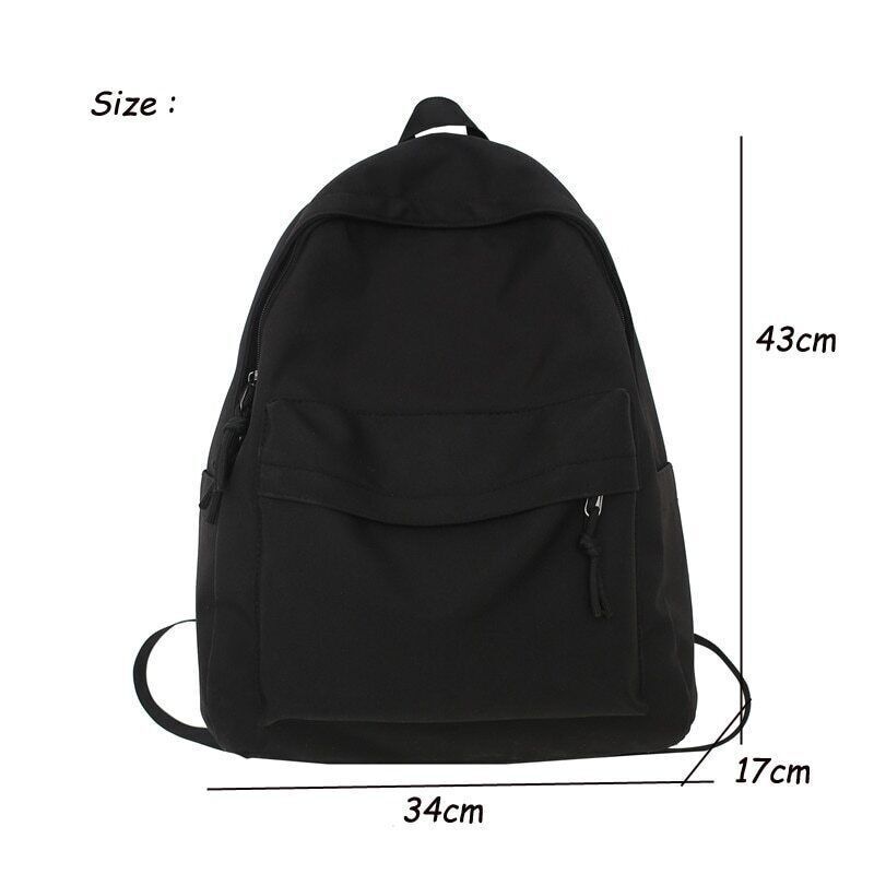 Woman School Backpack Man College Student Travel Schoolbag Teenage Girl Boy