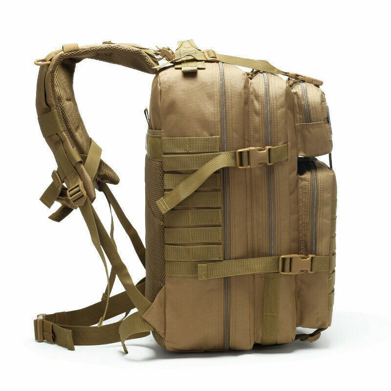 Men Army Tactical Large Backpack Sport Hiking Camping Hunting Rucksack Bags