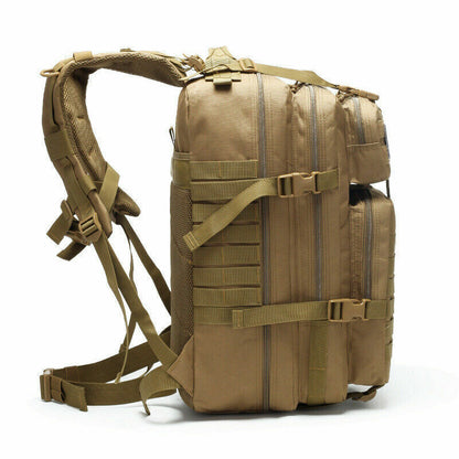 Men Army Tactical Large Backpack Sport Hiking Camping Hunting Rucksack Bags