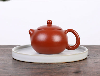 180cc Handmade Purple Sand Tea Pot in Yixing, China, Dahongbao Clay, Xishi Gongfu Tea Pot-