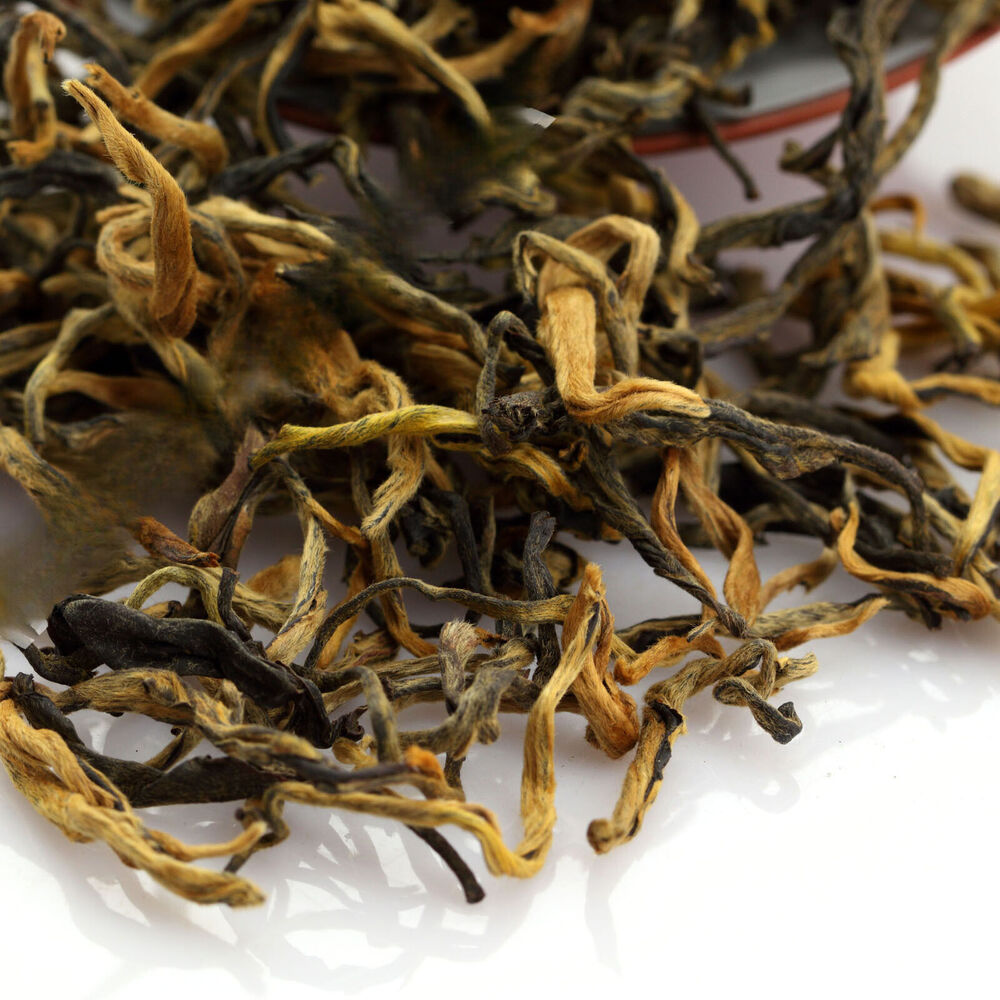 Supreme Yunnan Black Tea Fengqing Dian Hong Dianhong Golden Buds