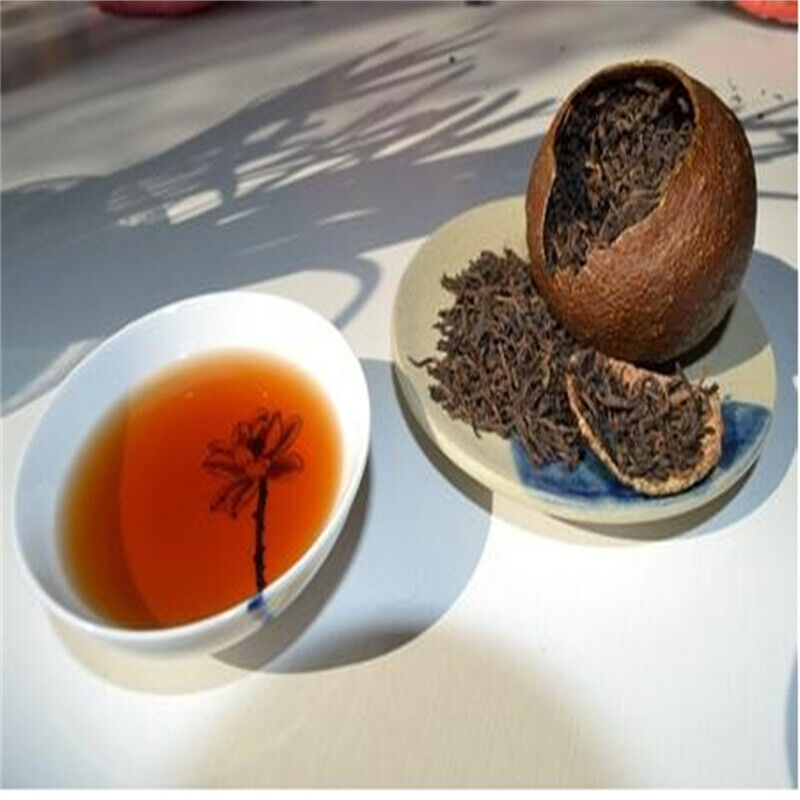 Xinhui Small Green Oranges Tangerine Peel Pu'er Cooked Tea Black Tea 500g