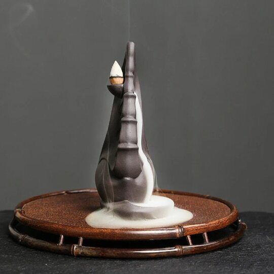 Ceramic Swan Incense Burner Creative Ornamental Aromatherapy Incense Holder