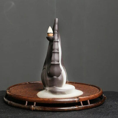 Ceramic Swan Incense Burner Creative Ornamental Aromatherapy Incense Holder