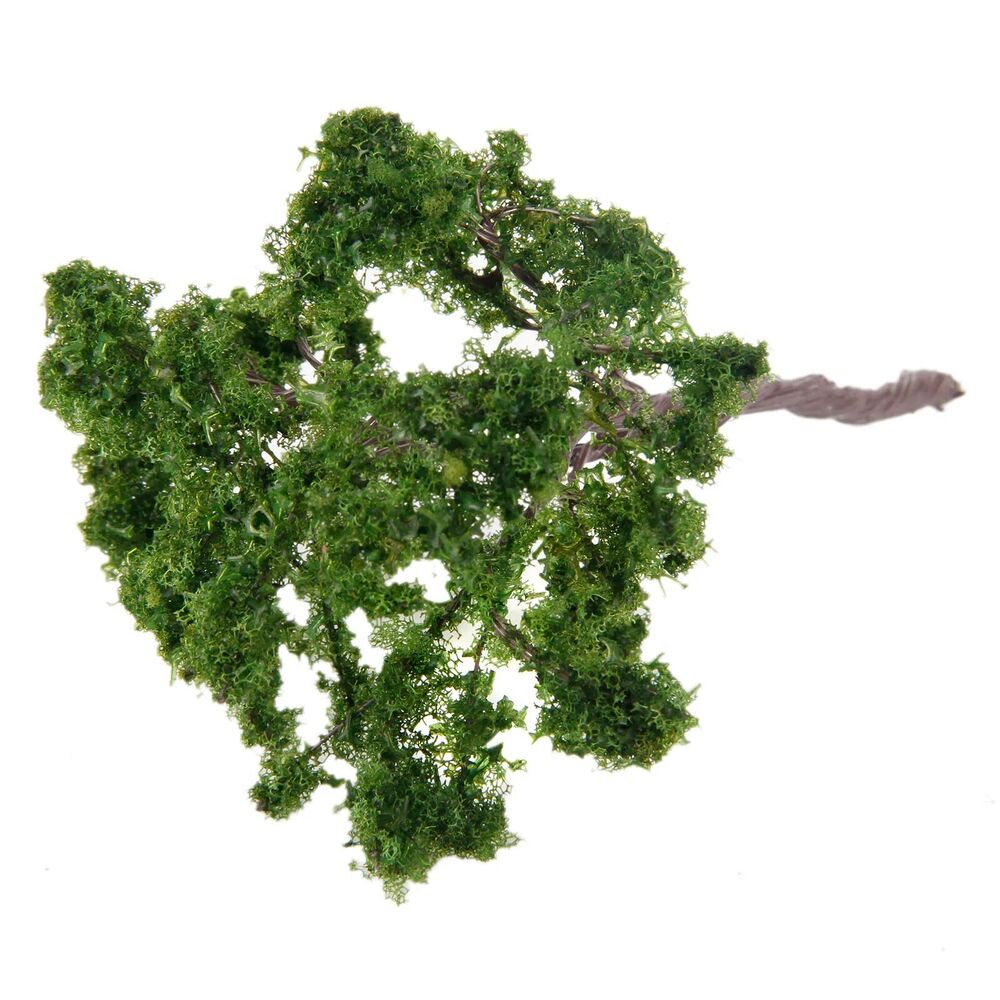 Model Trees 5Pcs Iron Wire DIY Railroads Park Nature Diorama Scenery Layout 10cm