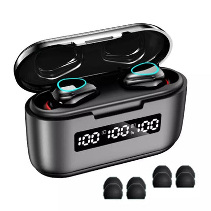 Mini Wireless Earbuds Bluetooth 5.1 Headphones with Charging Case Waterproof