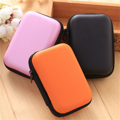 Fashion Headset Protect Carry Hard Case Bag Storage Box Headphone Earphone H S!