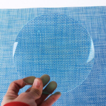 Convex Lens 150mm K9 Green Glass Spherical Mirror 3X Magnifying Large Magnifiers